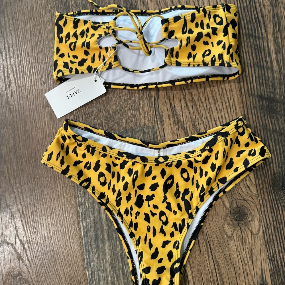 Zaful Bandeau Bikini